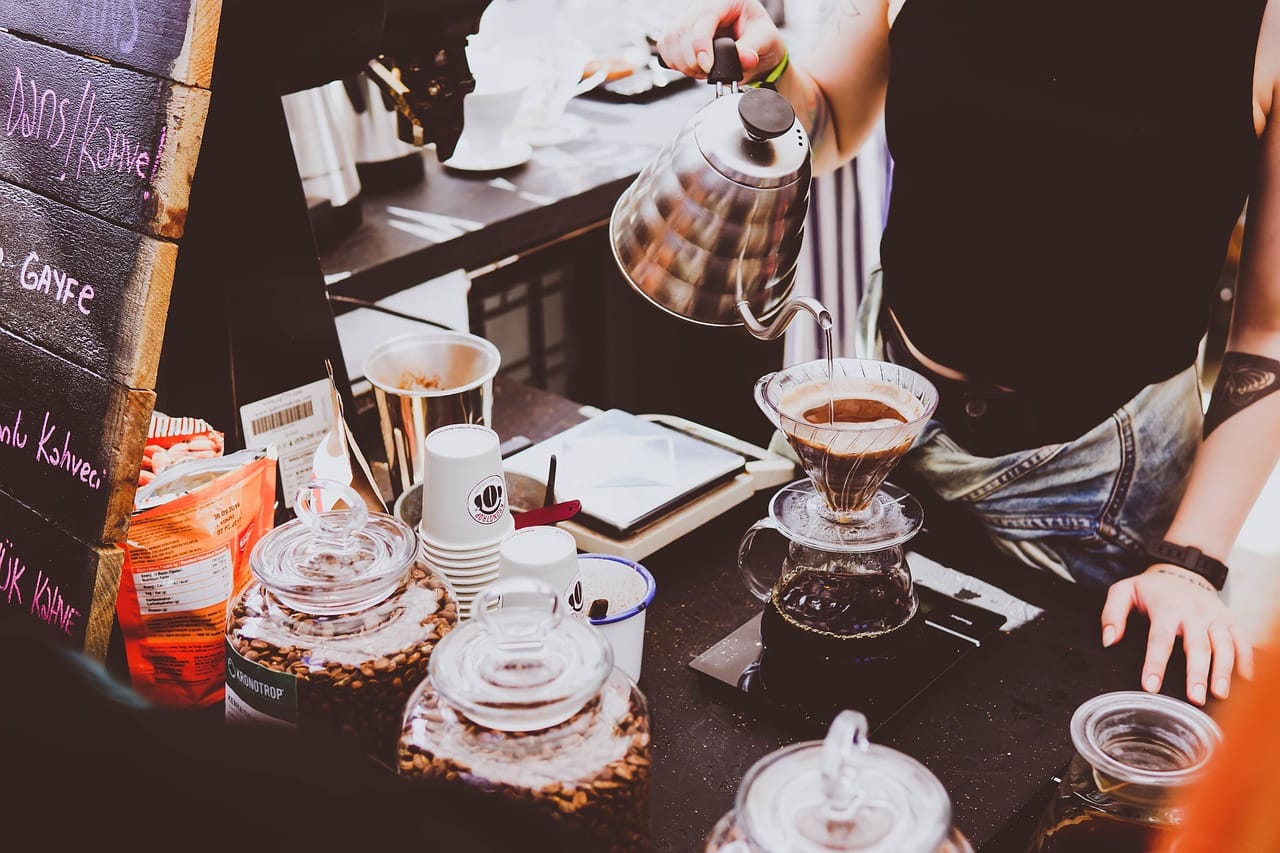The pour-over method, step by step